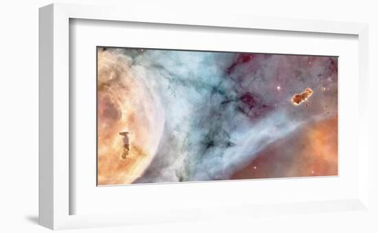 NASA - Carina Nebula-null-Framed Art Print