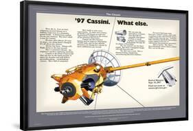 NASA Cassini: The Classic-null-Framed Poster