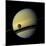 NASA: Colossus Saturn and Moon Pic-null-Mounted Poster