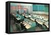 NASA Control Room-null-Framed Stretched Canvas