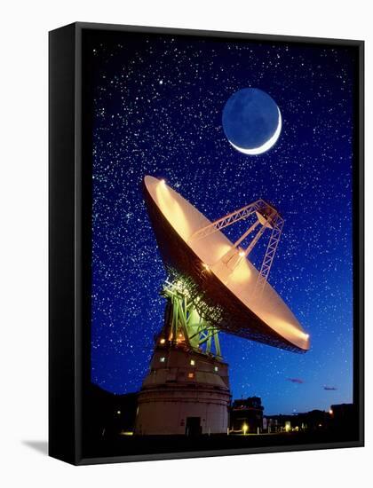 NASA Deep Space Tracking Station, Austral-David Nunuk-Framed Stretched Canvas