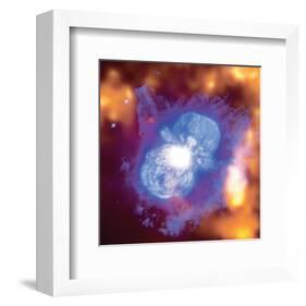 NASA - Doomed Star-null-Framed Art Print