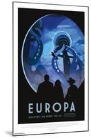 NASA - Europa Travel Poster-Trends International-Mounted Poster