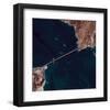 NASA - Golden Gate Bridge-null-Framed Art Print