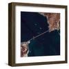 NASA - Golden Gate Bridge-null-Framed Art Print