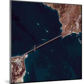 NASA - Golden Gate Bridge-null-Mounted Art Print