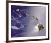 NASA - Hawaiian Islands-null-Framed Art Print