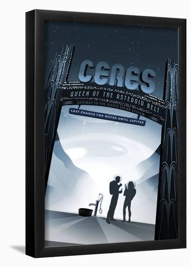 NASA/JPL: Visions Of The Future - Ceres-null-Framed Poster
