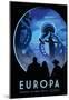 NASA/JPL: Visions Of The Future - Europa-null-Mounted Poster