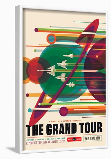 NASA/JPL: Visions Of The Future - Grand Tour-null-Framed Poster