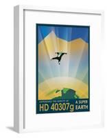 NASA/JPL: Visions Of The Future - Hd 40307G-null-Framed Poster