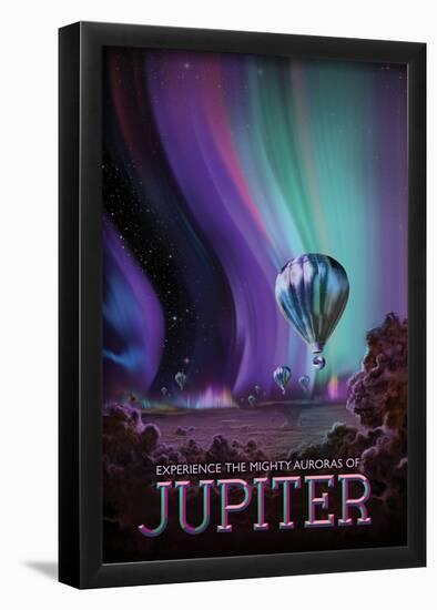 NASA/JPL: Visions Of The Future - Jupiter-null-Framed Poster