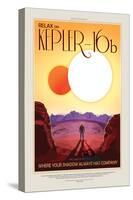 NASA/JPL: Visions Of The Future - Kepler-16B-null-Stretched Canvas