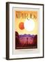 NASA/JPL: Visions Of The Future - Kepler-16B-null-Framed Art Print