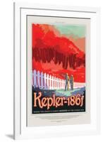 NASA/JPL: Visions Of The Future - Kepler-186F-null-Framed Art Print