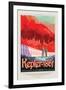 NASA/JPL: Visions Of The Future - Kepler-186F-null-Framed Art Print