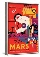 NASA/JPL: Visions Of The Future - Mars-null-Framed Poster