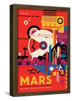 NASA/JPL: Visions Of The Future - Mars-null-Framed Poster