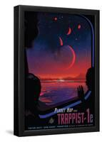 NASA/JPL: Visions Of The Future - Trappist-null-Framed Poster