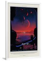 NASA/JPL: Visions Of The Future - Trappist-null-Framed Art Print