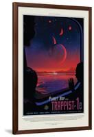 NASA/JPL: Visions Of The Future - Trappist-null-Framed Art Print