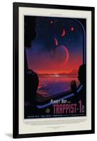 NASA/JPL: Visions Of The Future - Trappist-null-Framed Art Print