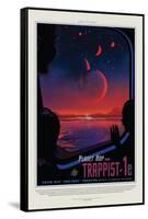 NASA/JPL: Visions Of The Future - Trappist-null-Framed Stretched Canvas