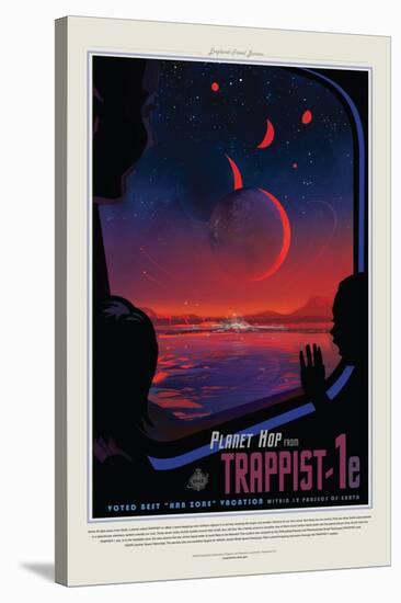 NASA/JPL: Visions Of The Future - Trappist-null-Stretched Canvas