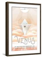 NASA/JPL: Visions Of The Future - Venus-null-Framed Art Print