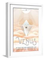 NASA/JPL: Visions Of The Future - Venus-null-Framed Art Print