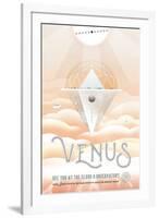 NASA/JPL: Visions Of The Future - Venus-null-Framed Art Print