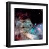 NASA - M17 The Omega Nebula-null-Framed Art Print