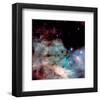 NASA - M17 The Omega Nebula-null-Framed Art Print