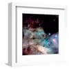 NASA - M17 The Omega Nebula-null-Framed Art Print