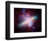 NASA - M82 Rainbow Galaxy-null-Framed Art Print