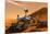 NASA Mars Curiosity Rover Spacecraft Poster-null-Mounted Poster