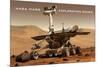 NASA Mars Exploration Rover Sprit Opportunity-null-Mounted Art Print