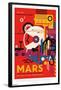 NASA - Mars Travel Poster-Trends International-Framed Poster