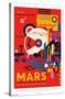 NASA - Mars Travel Poster-Trends International-Stretched Canvas