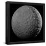 NASA: Mimas, moon of Saturn-null-Framed Poster