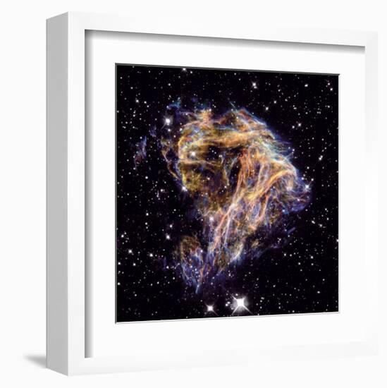 NASA - N 49 Celestial Fireworks-null-Framed Art Print