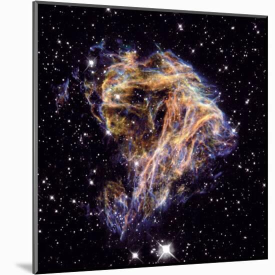 NASA - N 49 Celestial Fireworks-null-Mounted Art Print