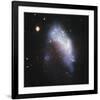 NASA - NGC 1427A Galaxy-null-Framed Art Print