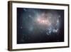 NASA - NGC 4449 Stellar Fireworks-null-Framed Art Print