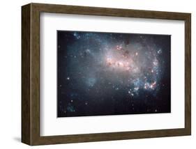 NASA - NGC 4449 Stellar Fireworks-null-Framed Art Print