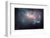 NASA - NGC 4449 Stellar Fireworks-null-Framed Art Print