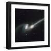 NASA - NGC 4676 Colliding Galaxies-null-Framed Art Print