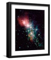 NASA - NGC1333 Chaotic Star Birth-null-Framed Art Print