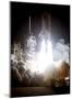 NASA Night Time Shuttle Launch-null-Mounted Art Print