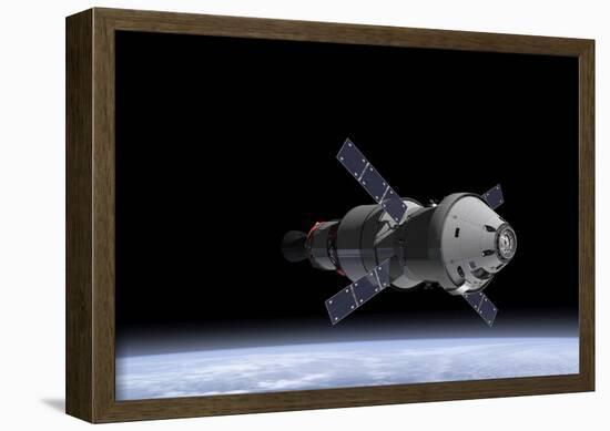 NASA Orion Spacecraft-null-Framed Poster